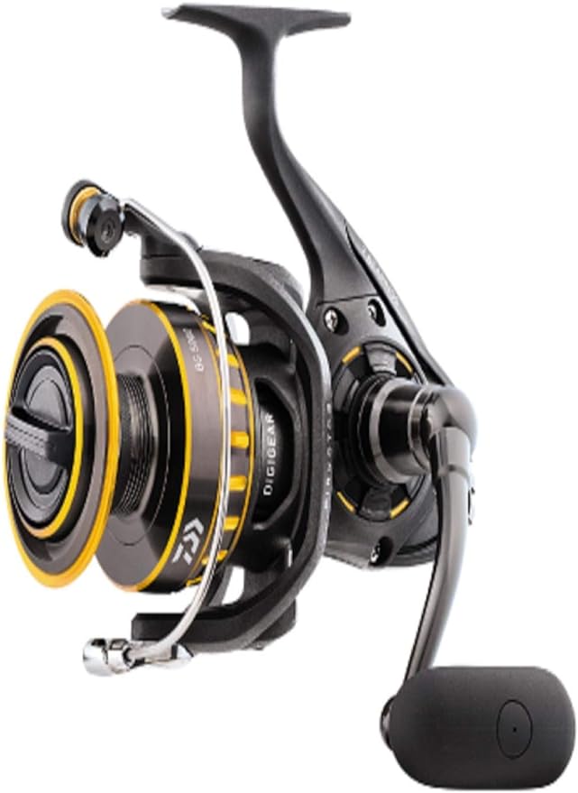 Foto 3 | Daiwa Bg1500 Bg Carrete Giratorio De Agua Salada, Negro/dorado