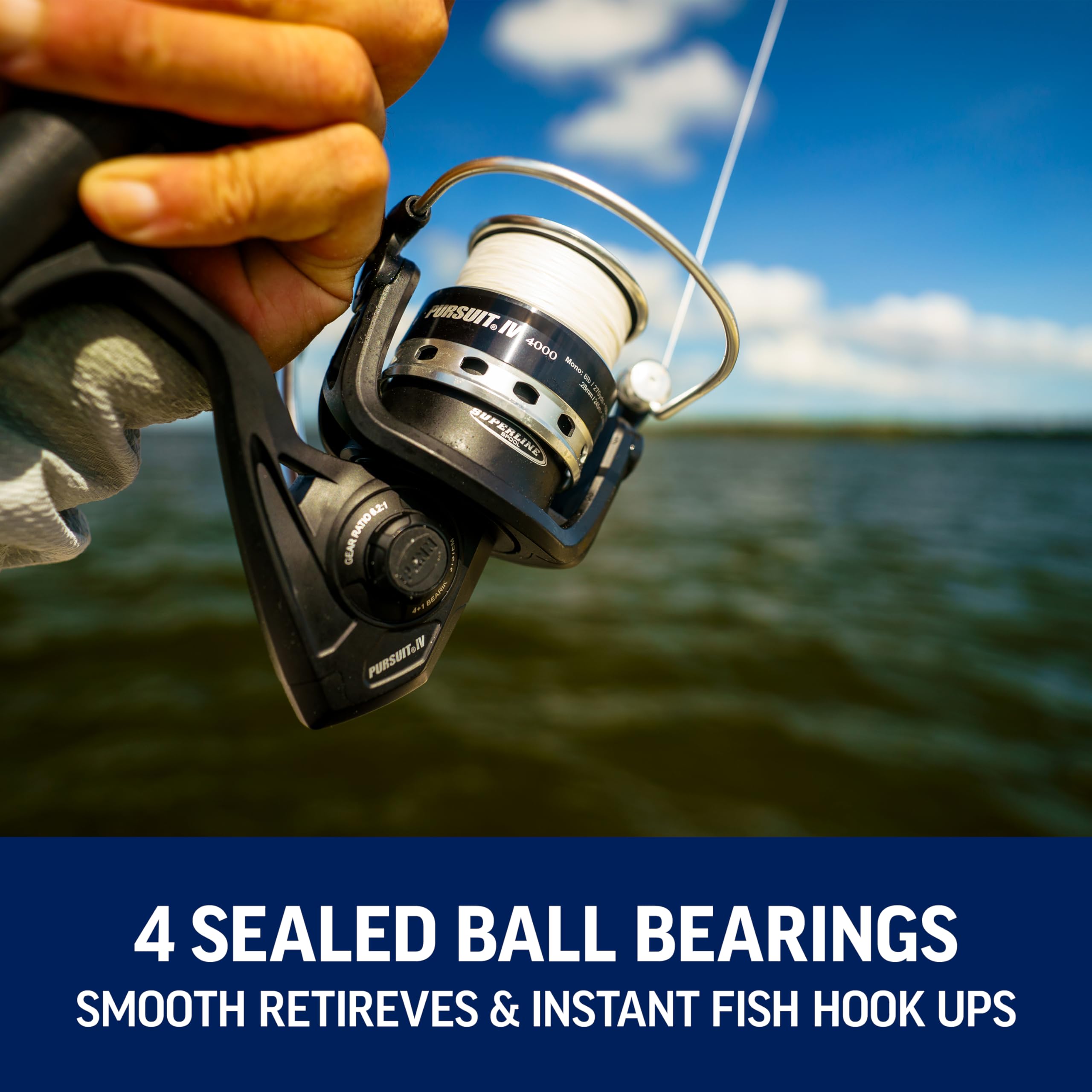 Foto 7 pulgar | Carrete De Pesca Penn Pursuit Iv Nearshore/offshore 8000 11.3 Kg - Venta Internacional.