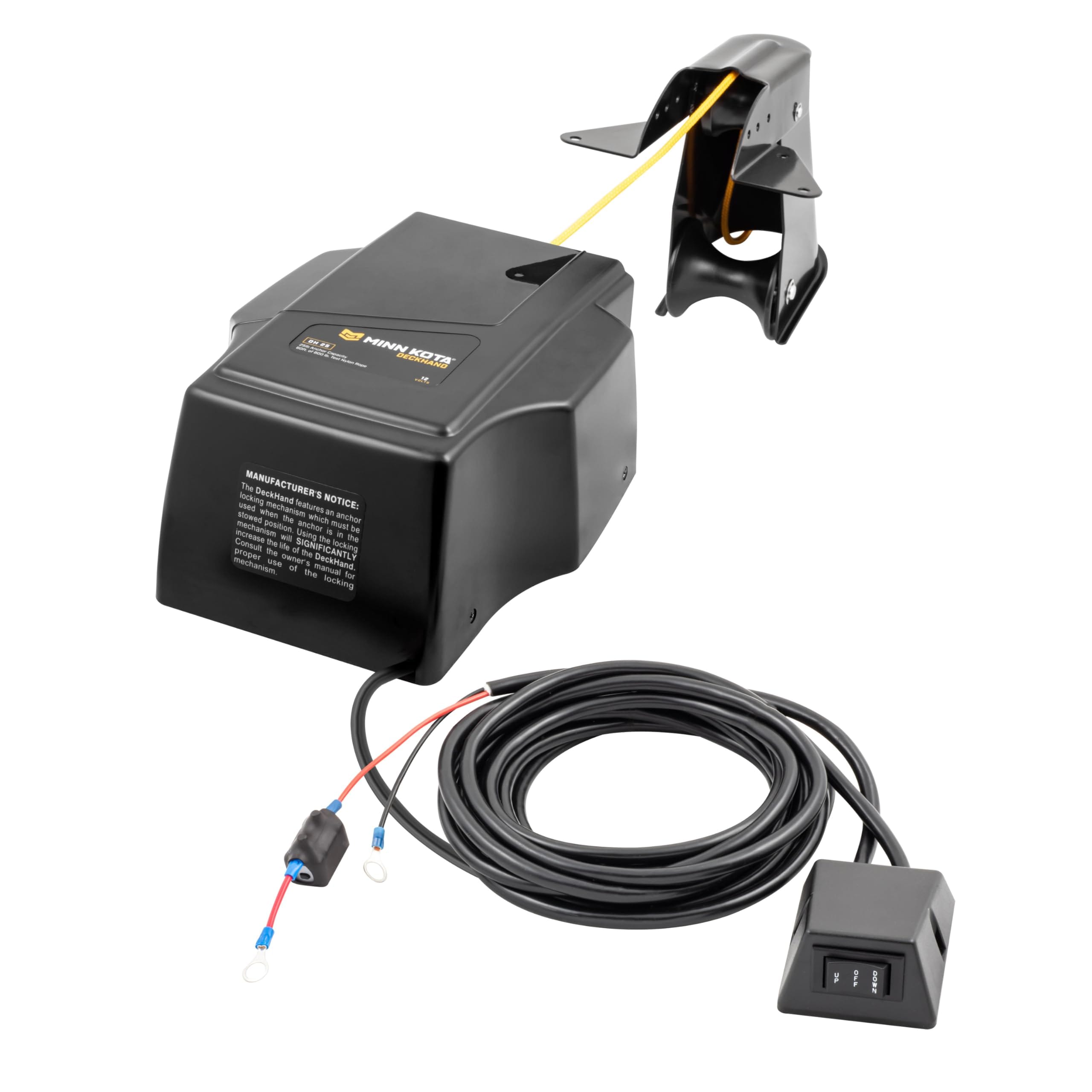 Cabrestante De Anclaje Eléctrico Minn Kota Deckhand Dh 25r 11,3 Kg - Venta Internacional. $8,141