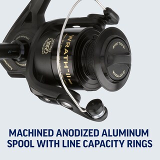 Foto 7 | Carrete De Pesca Penn Wrath Ii Saltwater Spinning, Tamaño 5000 - Venta Internacional.