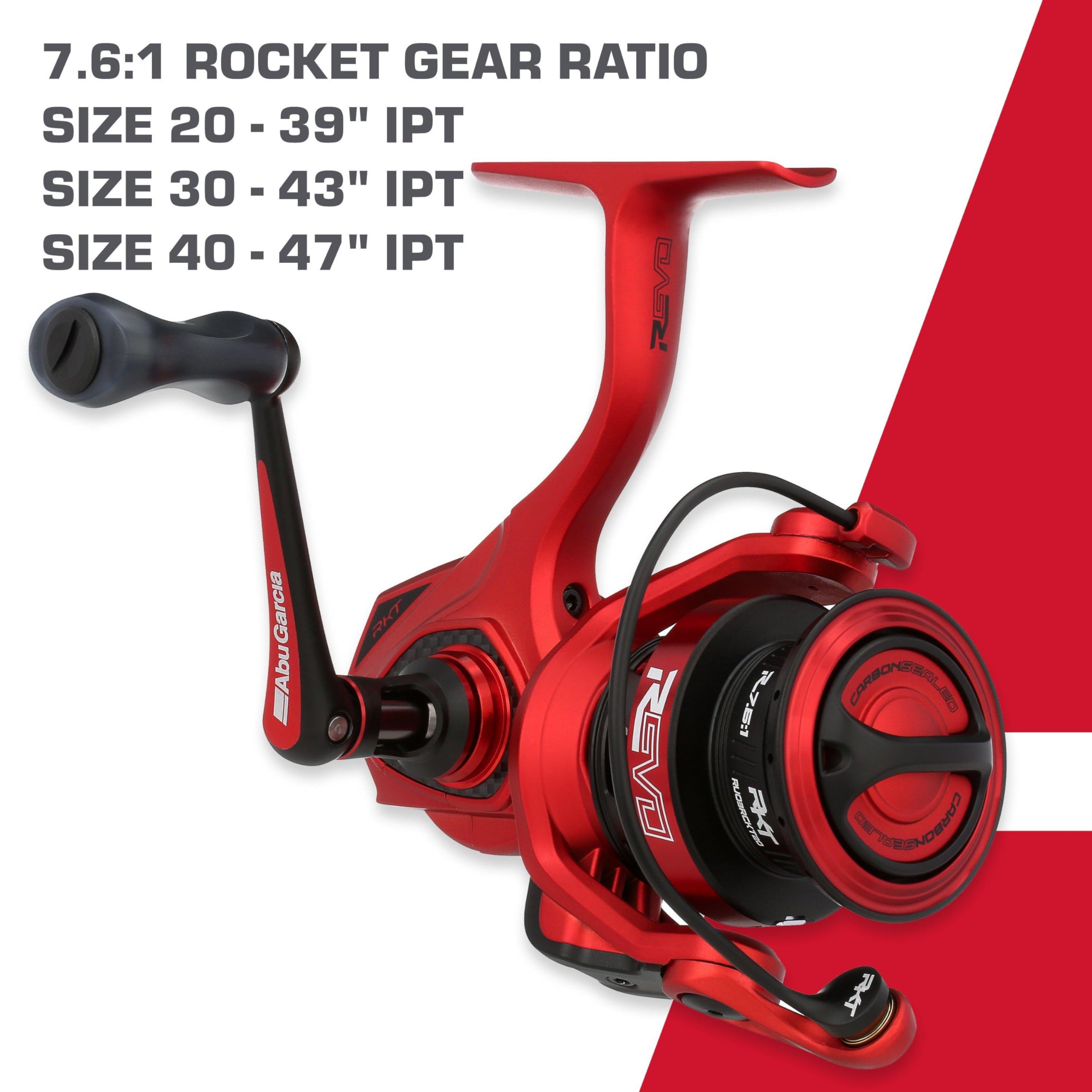 Foto 5 | Carrete De Pesca Giratorio Abu Garcia Revo Rocket - Venta Internacional.