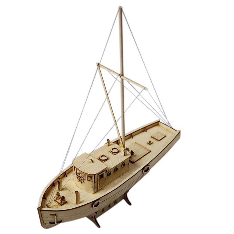 Kit De Montaje De Velero De Madera Para Velero Y Barco De Pesca Modelo 1/50 Sca - Venta Internacional.