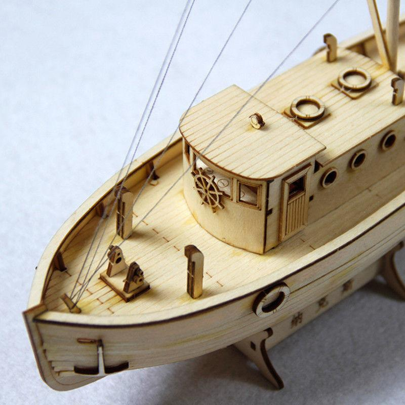 Foto 4 | Kit De Montaje De Velero De Madera Para Velero Y Barco De Pesca Modelo 1/50 Sca - Venta Internacional.