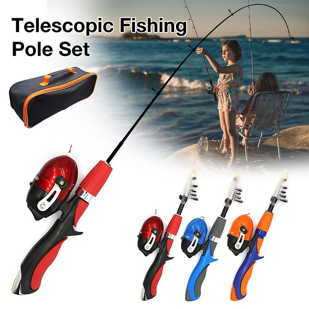Foto 1 | Kit De Pesca Sanlin Beans Para Niños Con Varilla Telescópica Y Carrete - Venta Internacional.