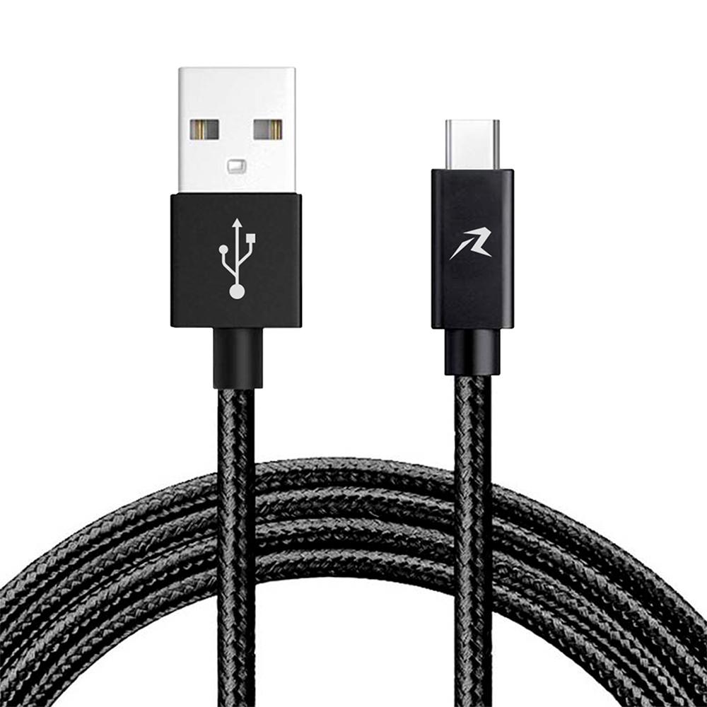 Foto 2 pulgar | Cable USB Tipo C Redlemon 78573 Negro de 3 m de Nylon Ultra Resistente para Celular/Tablet/Nintendo Switch