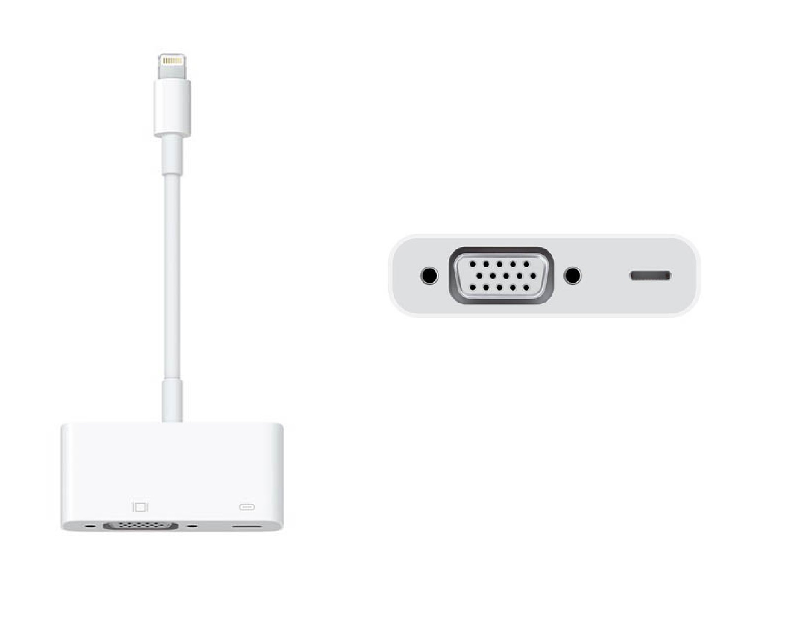 Adaptador Apple Md825am de Lightning a Vga color Blanco