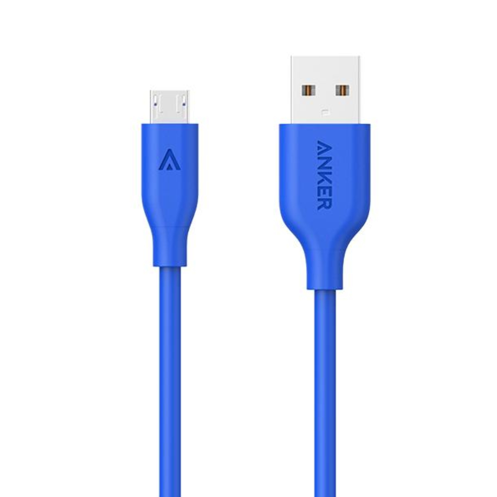 Cable de Carga y Datos Anker Micro USB 0.9m color Azul