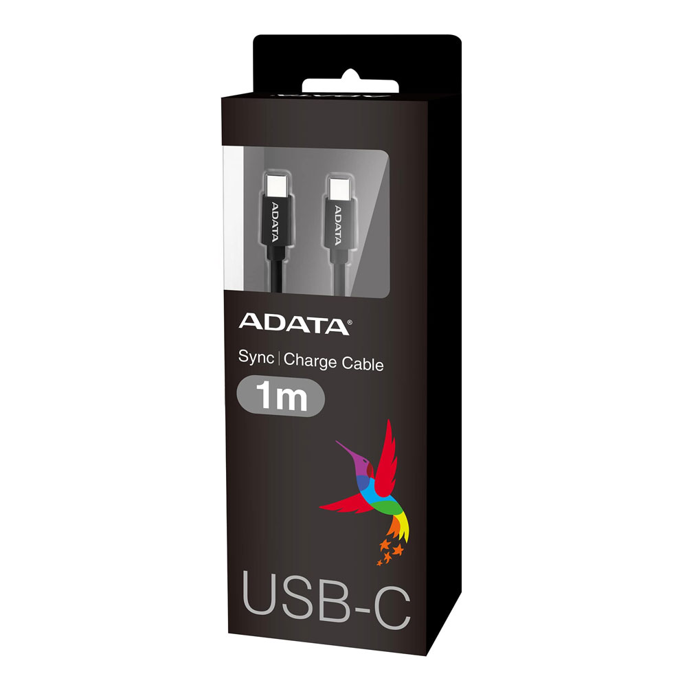 Foto 4 pulgar | Cable Adata Tipo C Plastico 1 m con USB 2.0 Certificado Carga Rápida color Negro