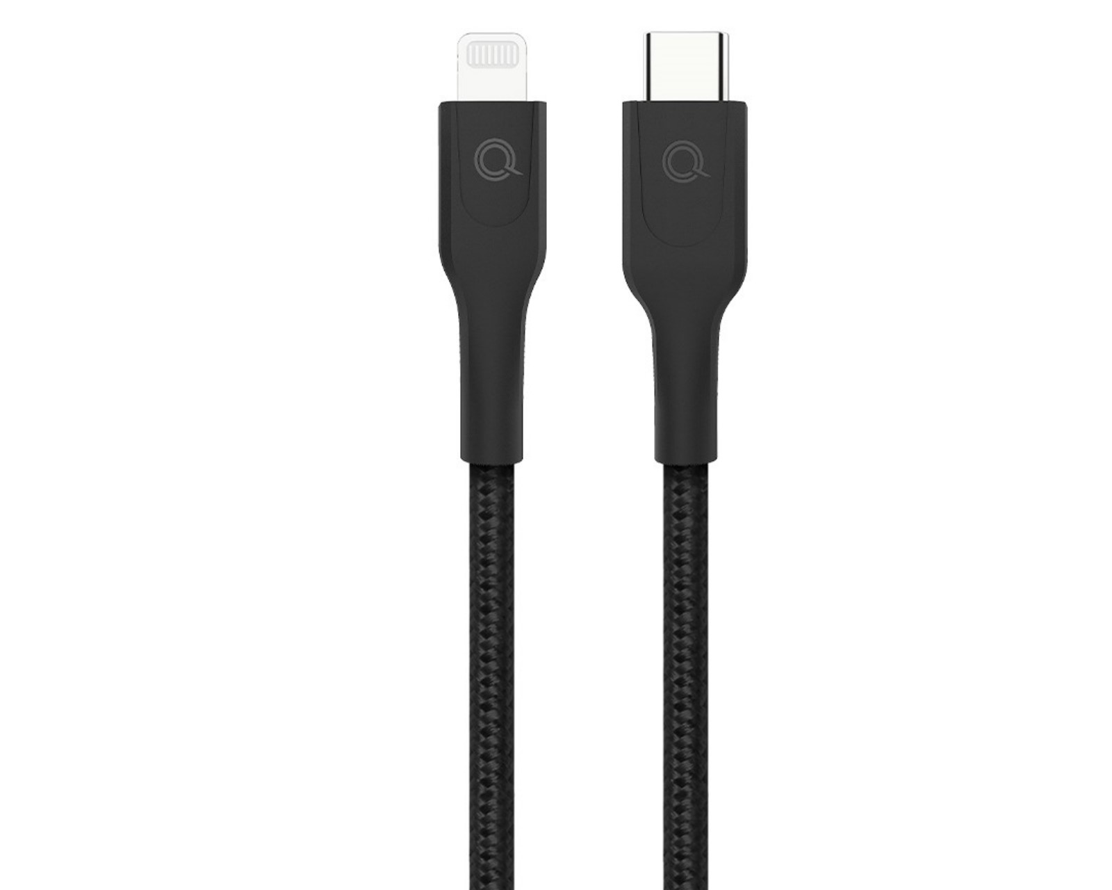 Foto 3 pulgar | Cable Lightning Usb-c Quikcell de 1.8 m Negro