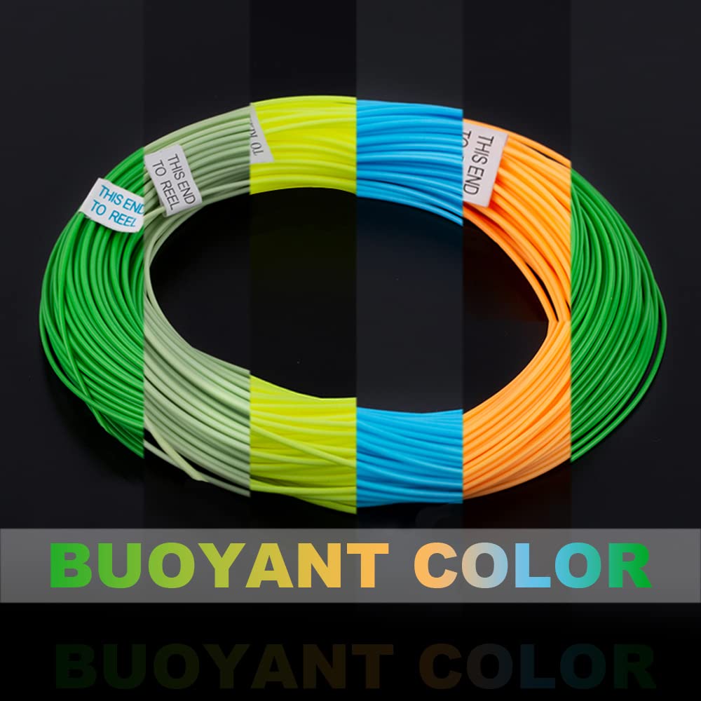 Foto 7 pulgar | Línea De Pesca Con Mosca Hercules Floating Wf8f, 30 M, Color Verde Musgo - Venta Internacional.