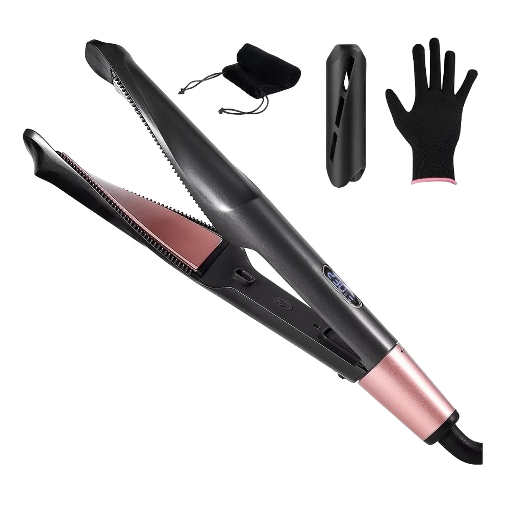 Foto 2 pulgar | Tenaza Rizadoras de Cabello Malubero color Rosa con Negro