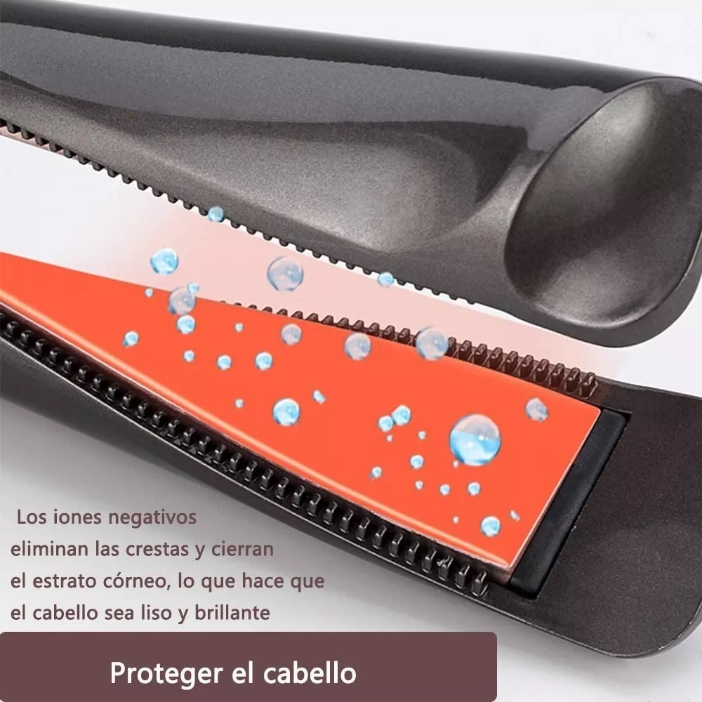 Foto 3 pulgar | Tenaza Rizadoras de Cabello Malubero color Rosa con Negro