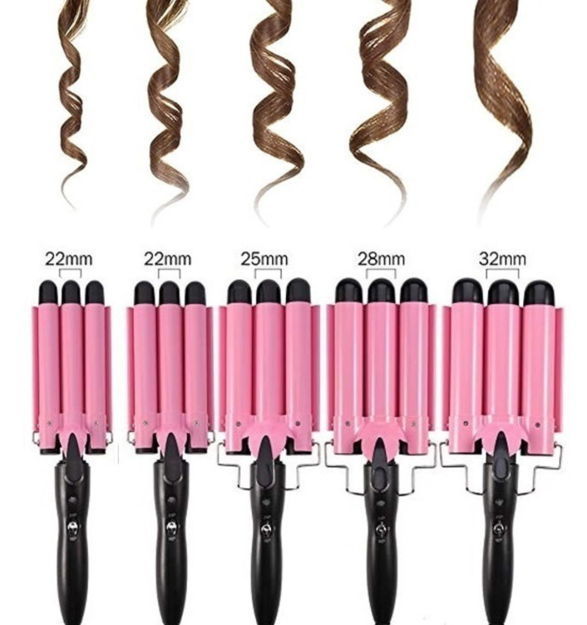 Foto 3 pulgar | Tenaza Rizadora para Cabello