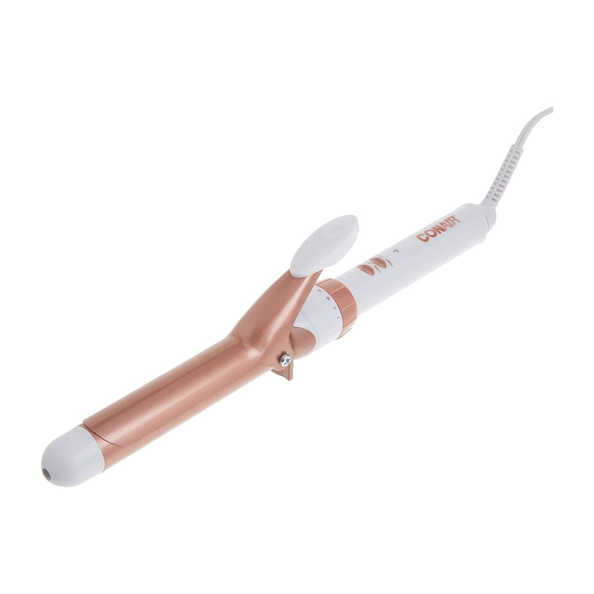 Foto 1 | Tenaza Rizadora Conair Doble Cerámica color Rosa Gold