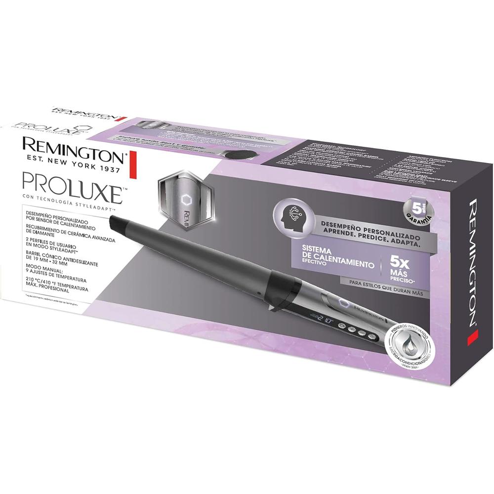 Foto 5 pulgar | Rizadora de Cabello Remington Ci21av Gris Sensor Inteligente
