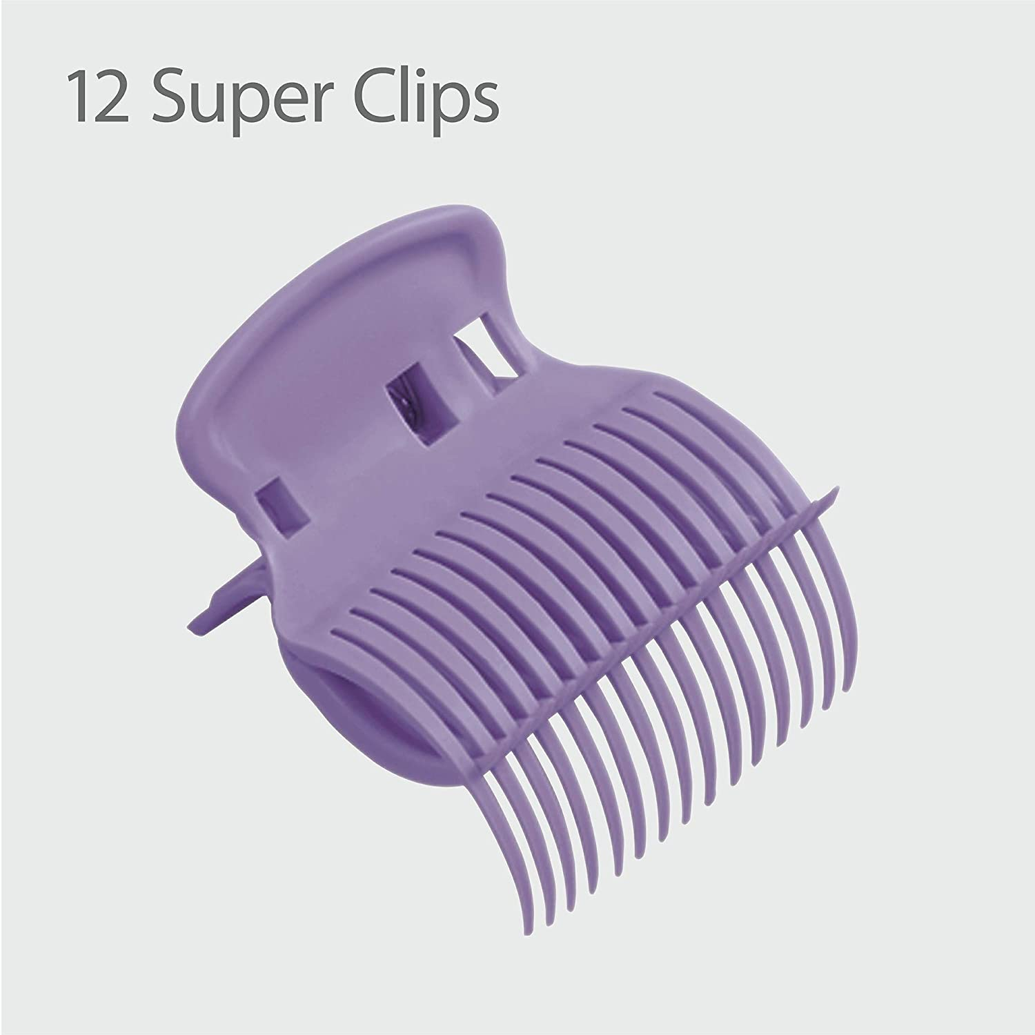 Foto 5 pulgar | Rulos Jumbo Instant Heat de Conair con Superclips - Morado