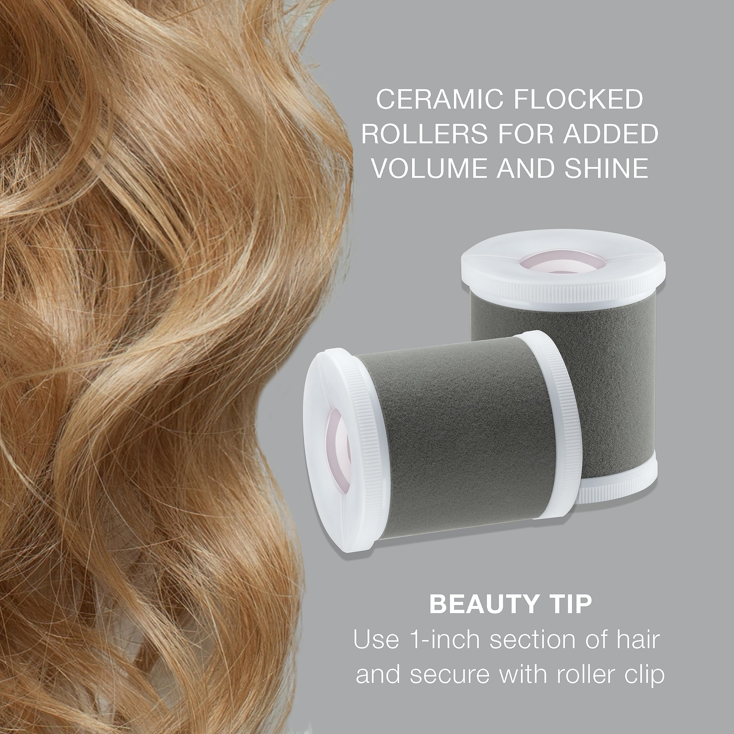 Foto 5 | Venta Internacional - Hot Rollers Conair Ceramic De 2 Pulgadas, 8 Rodillos Con Clips