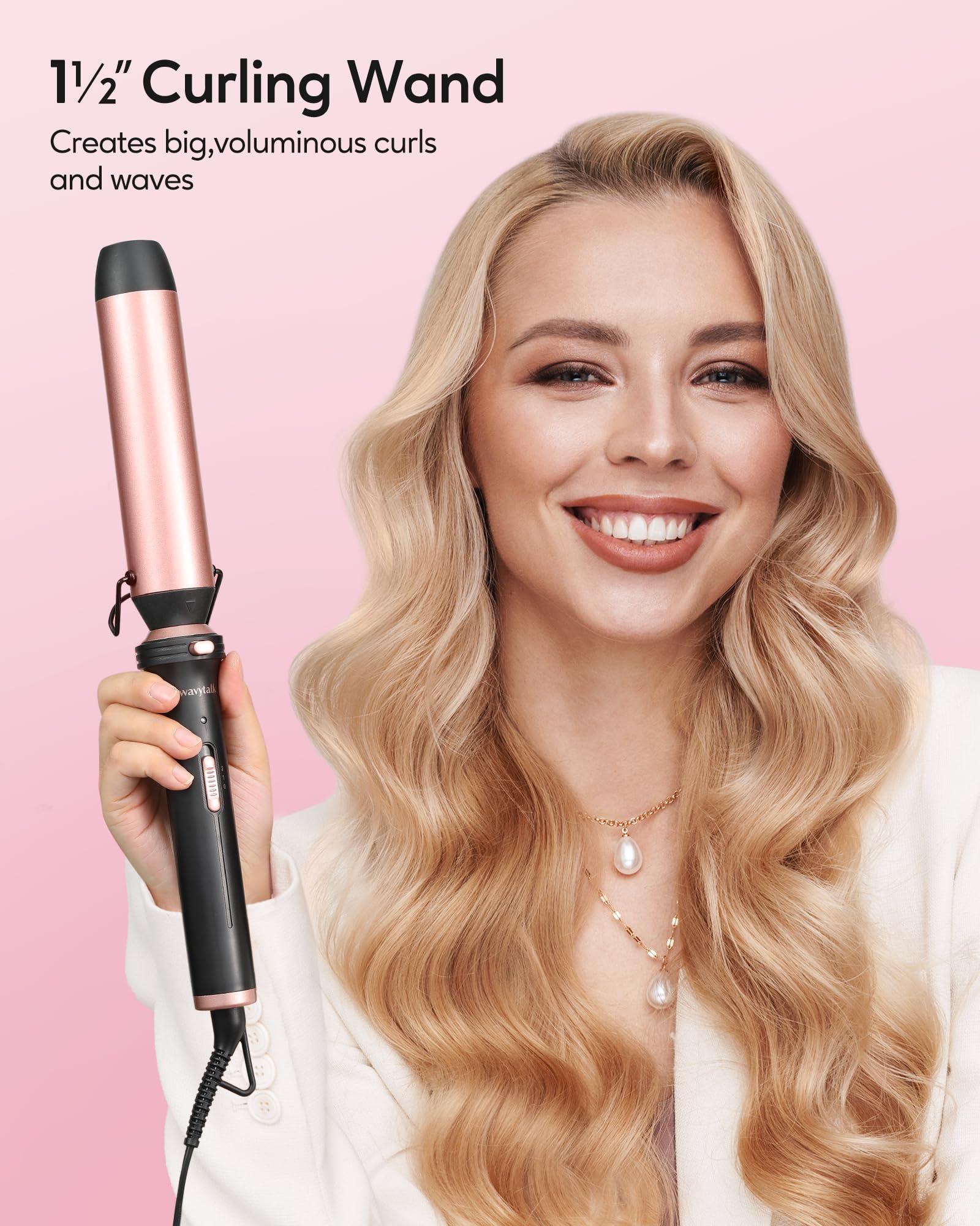 Foto 6 | Rizador de Cabello Wavytalk 5 en 1 con Cepillo Térmico de Cerámica - Venta Internacional