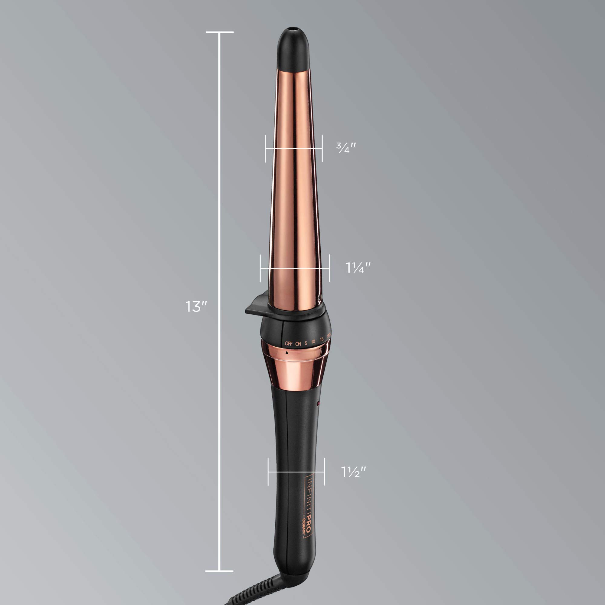 Foto 6 pulgar | Rizadora Conair Infinitipro Oro Rosa Titanio 32-19 Mm - Venta Internacional