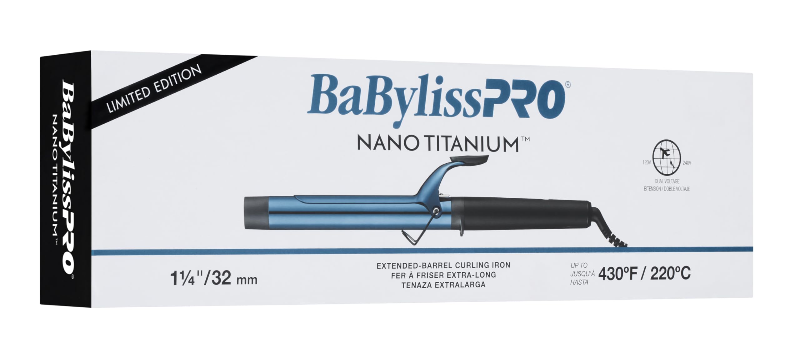 Foto 4 pulgar | Rizador Babylisspro Edición Limitada Nano Titanium 1 1/4 - Venta Internacional