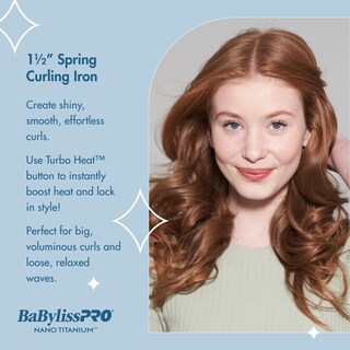 Foto 4 | Curling Iron Babylisspro Nano Titanium Spring, 1.25 Pulgadas - Venta Internacional.
