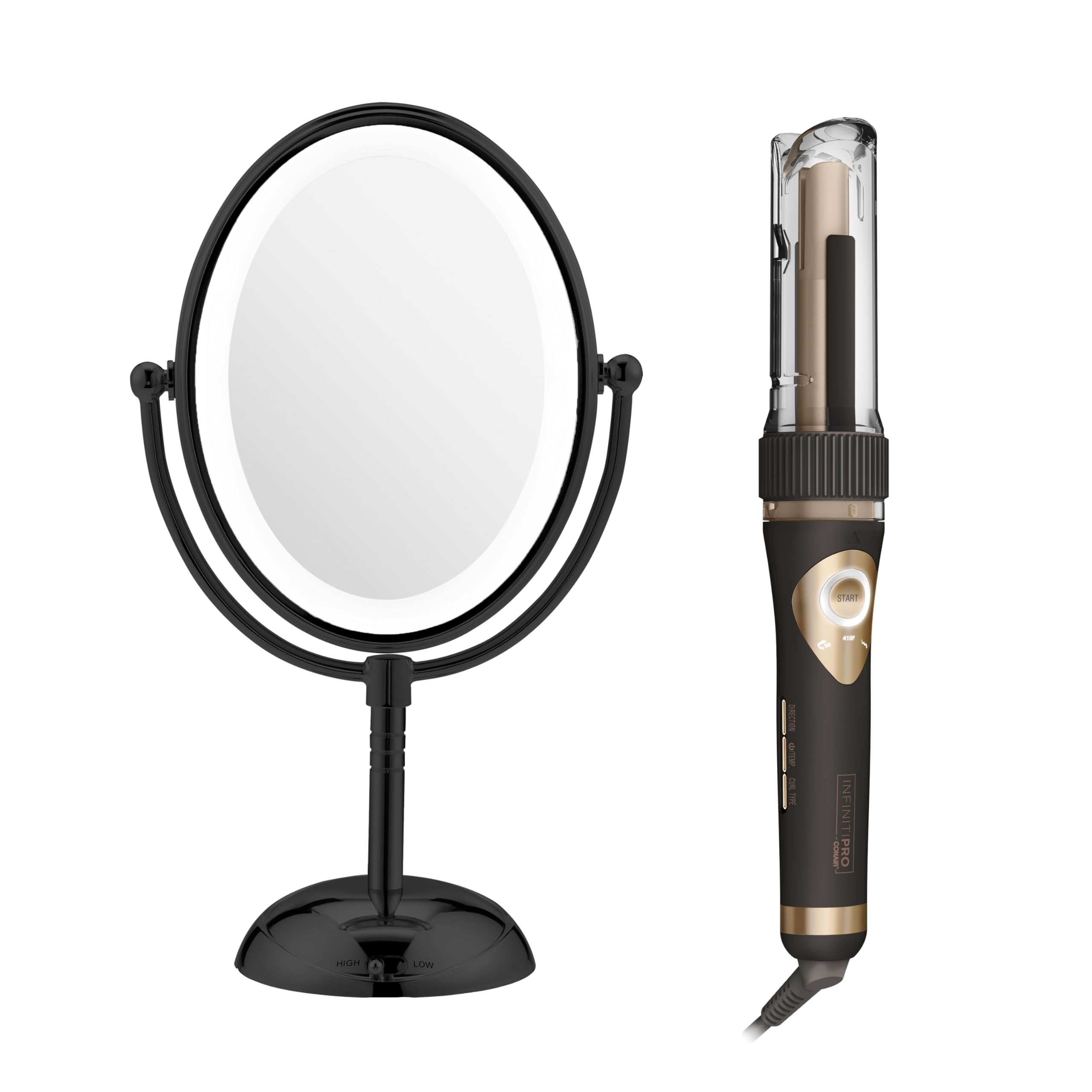 Rizadora con Espejo Conair 2 Piezas-Venta Internacional $2,011