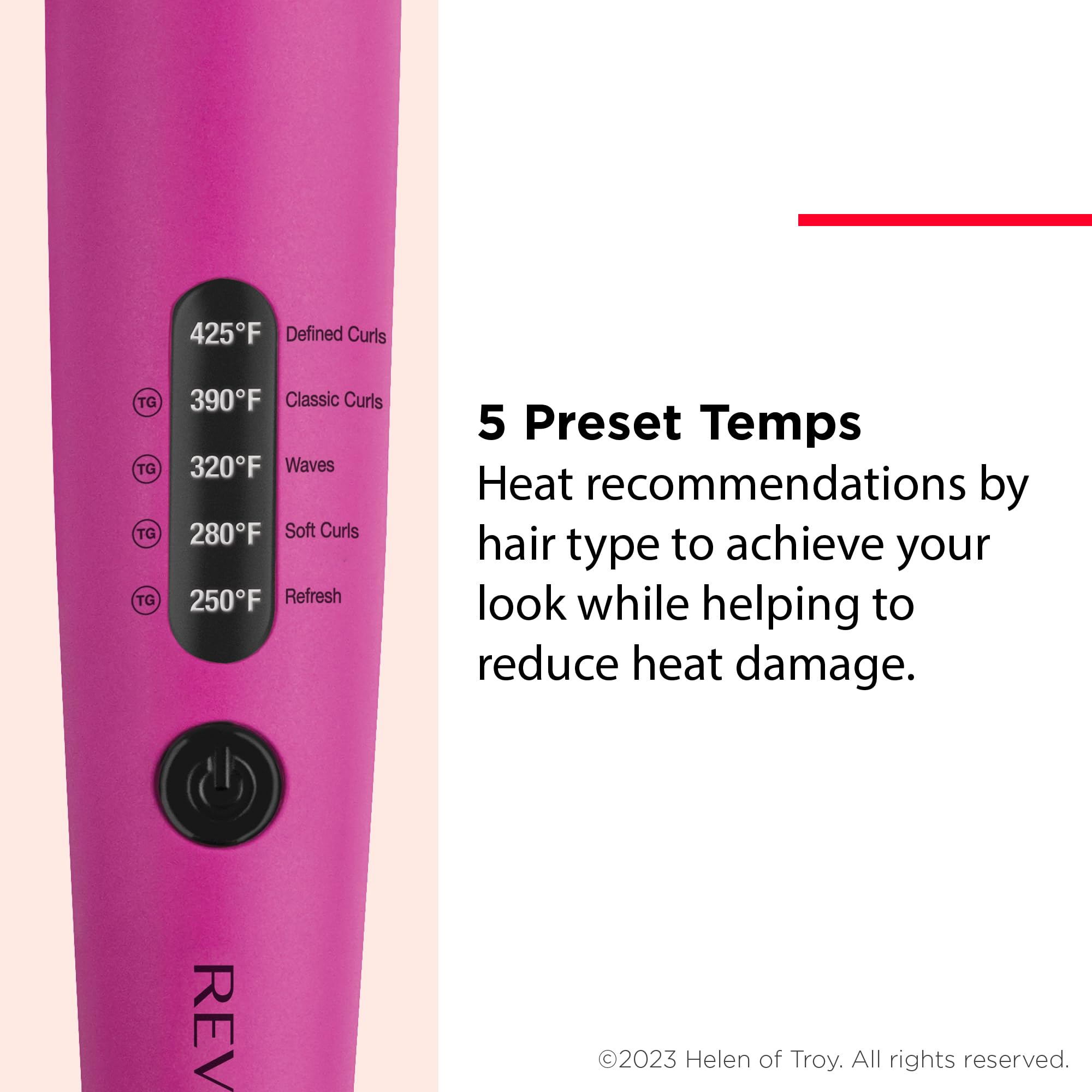 Foto 6 pulgar | Rizador Revlon Easy Heat Precision 1 1/4 - Venta Internacional.