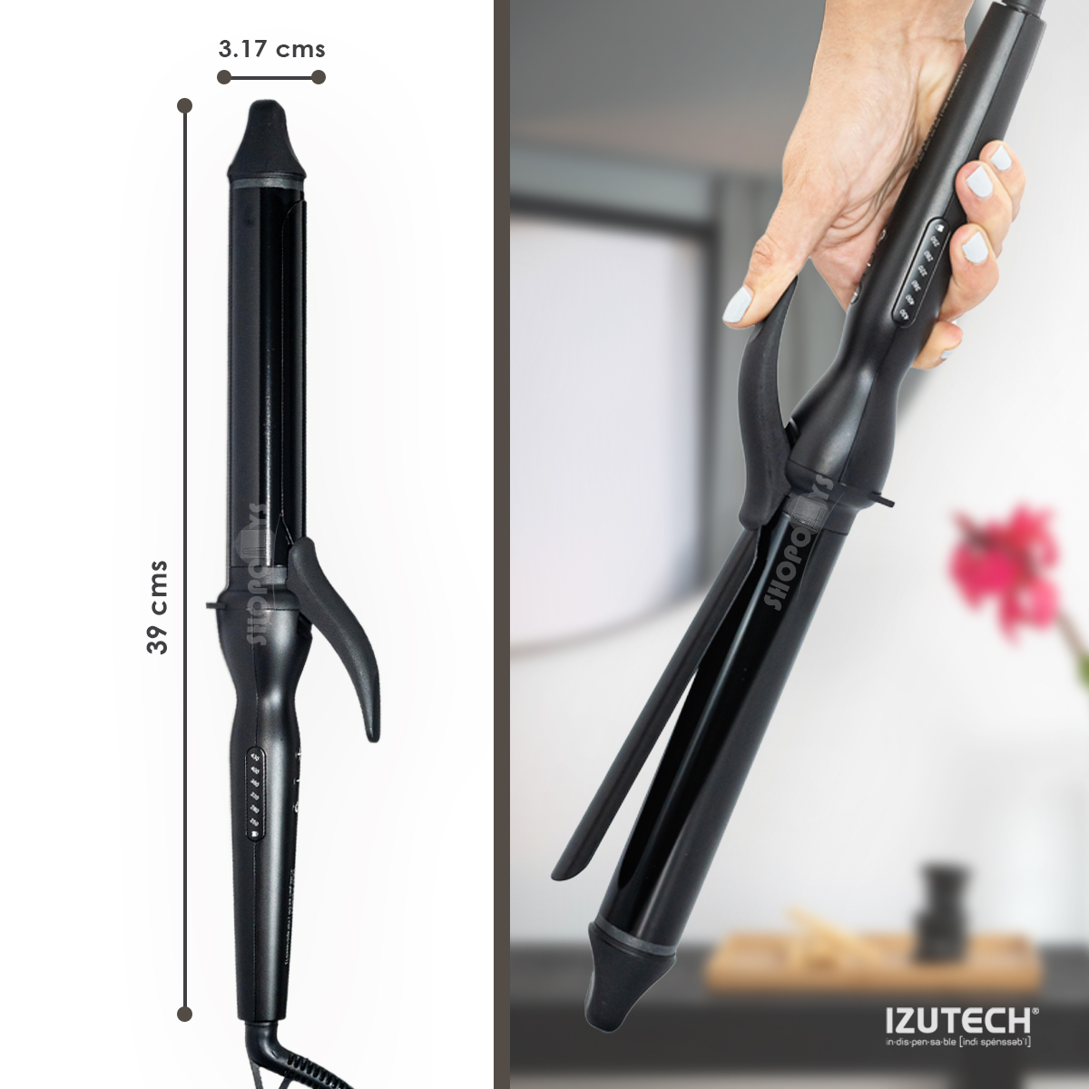 Foto 4 pulgar | Rizadora para Cabello Izutech Profesional