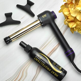 Foto 6 | Curling Wand Hot Tools Pro Artist, Oro De 24 Quilates, Rizador, 2,54 Cm - Venta Internacional.