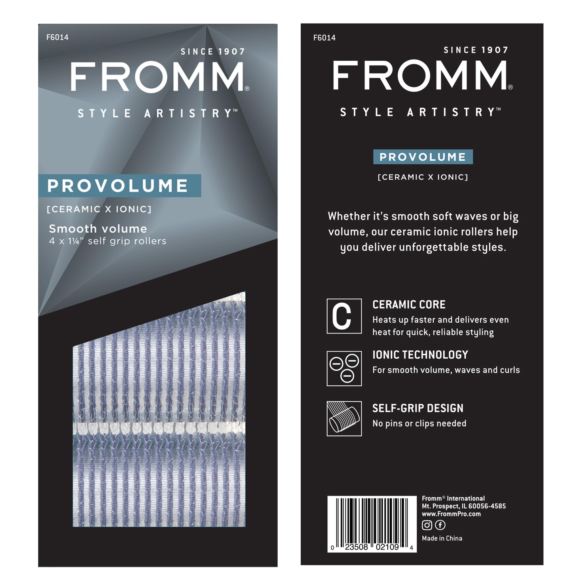 Foto 6 | Rodillos De Pelo Fromm Provolume 1.25 Self-grip Ceramic Ionic - Venta Internacional.