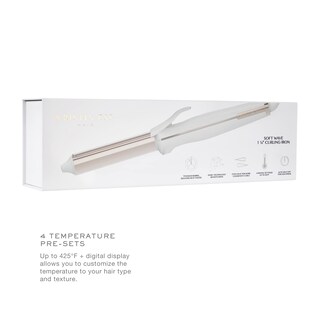 Foto 4 | Rizador Kristin Ess Hair, 1 1/4 Titanio, Para Olas De Playa - Venta Internacional.