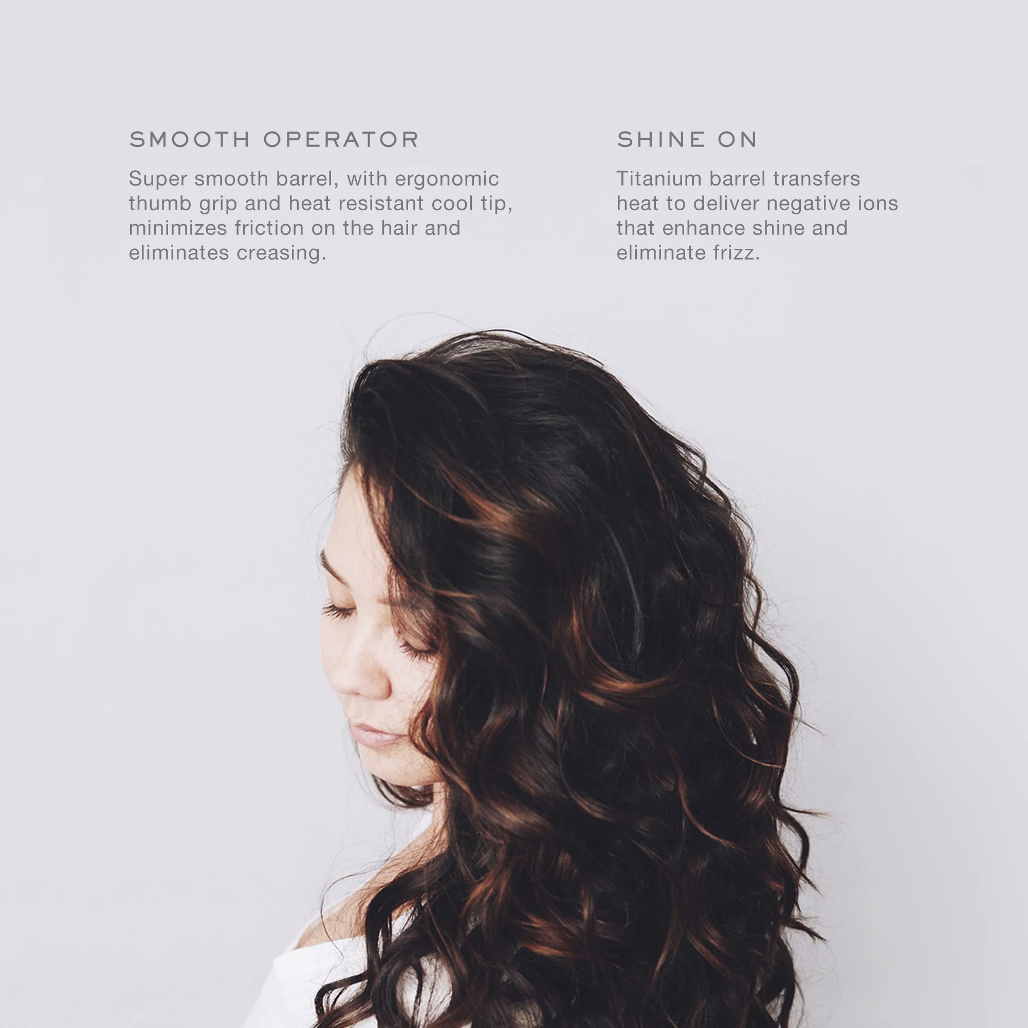 Foto 5 | Rizador Kristin Ess Hair, 1 1/4 Titanio, Para Olas De Playa - Venta Internacional.