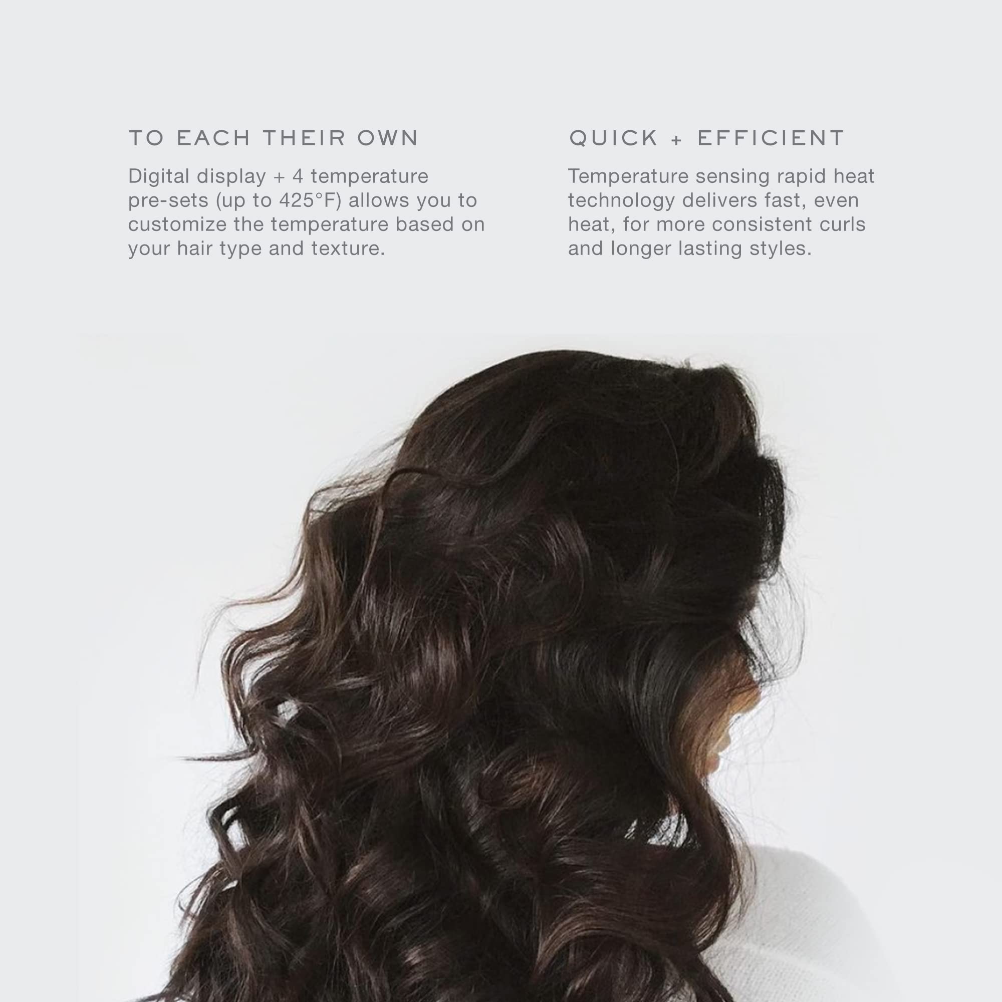 Foto 7 pulgar | Rizador Kristin Ess Hair, 1 1/4 Titanio, Para Olas De Playa - Venta Internacional.