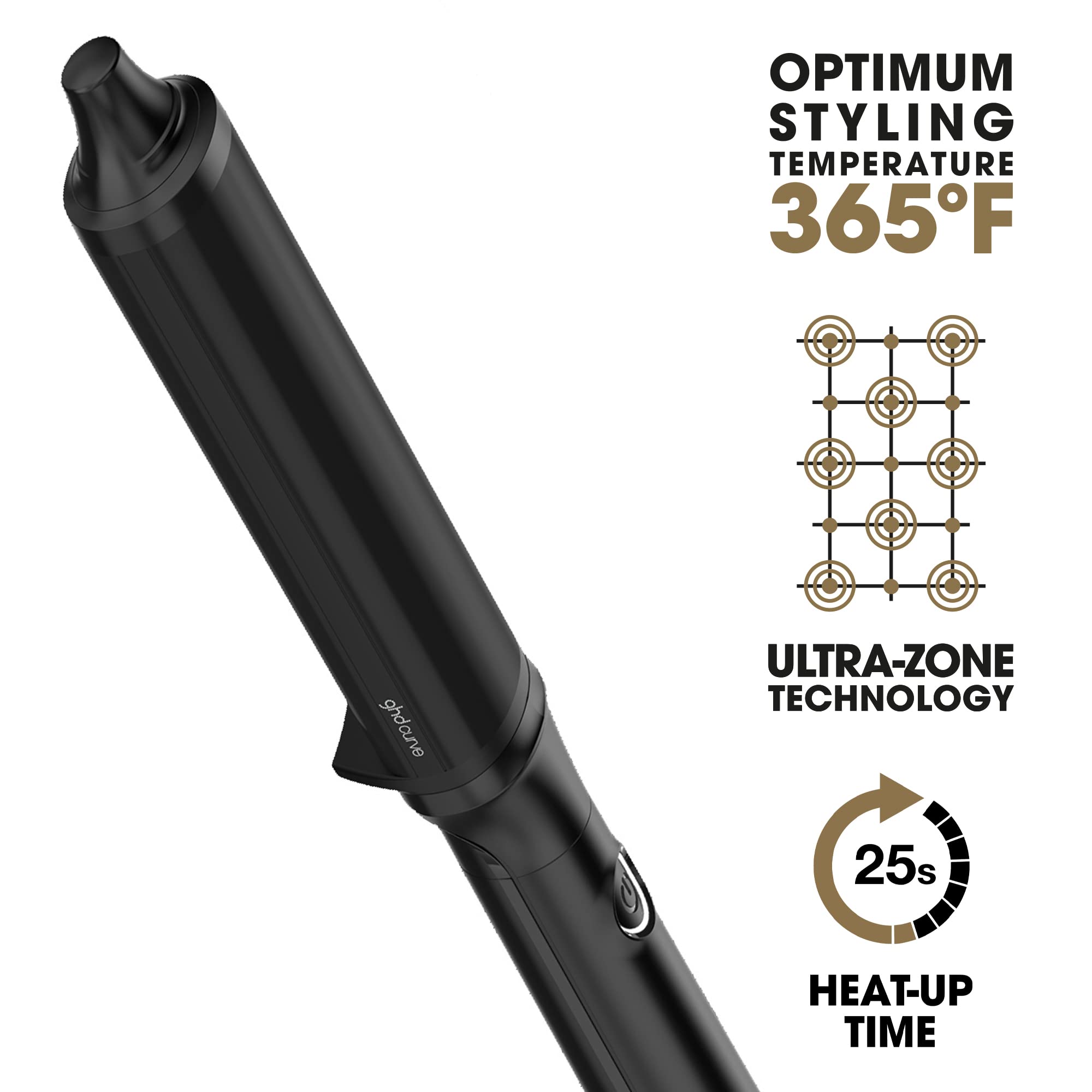 Foto 6 pulgar | Curling Wand Ghd Classic Wave, Barril Revestido De Cerámica De 1-1,5 Cm - Venta Internacional.