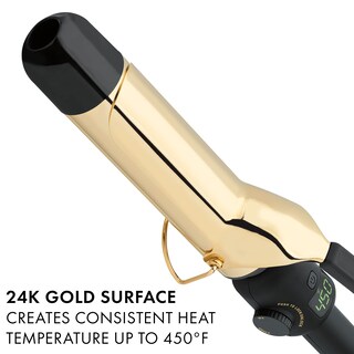 Foto 3 | Rizador Hot Tools Professional, Oro De 24 Quilates, 1.5 Pulgadas, Digital - Venta Internacional.