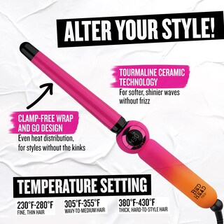 Foto 4 | Cabezal De Cama Rock N' Waver Para Rizar, Digital, Cónico, De 2 A 2,5 Cm - Venta Internacional.