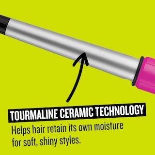 Foto 4 | Curling Iron, Rizador, Rizador, Rizador, Cerámica, Turmalina, 1 Pulgada - Venta Internacional.