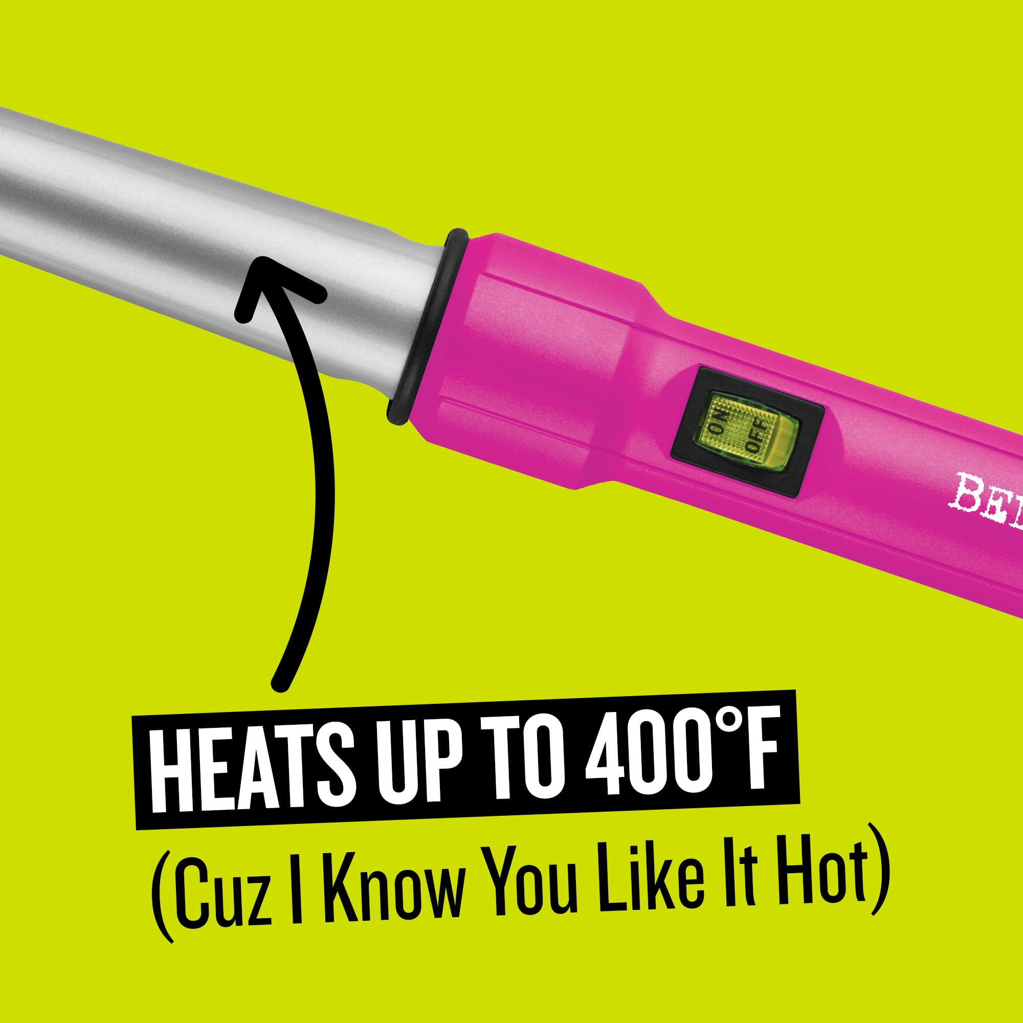 Foto 5 | Curling Iron, Rizador, Rizador, Rizador, Cerámica, Turmalina, 1 Pulgada - Venta Internacional.