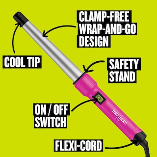 Foto 6 | Curling Iron, Rizador, Rizador, Rizador, Cerámica, Turmalina, 1 Pulgada - Venta Internacional.