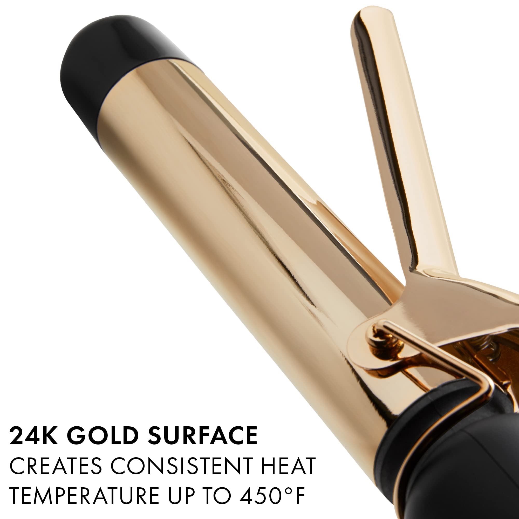 Foto 4 pulgar | Plancha Para Rizar Hot Tools Professional, Oro De 24 Quilates, 1,25 Pulgadas - Venta Internacional.