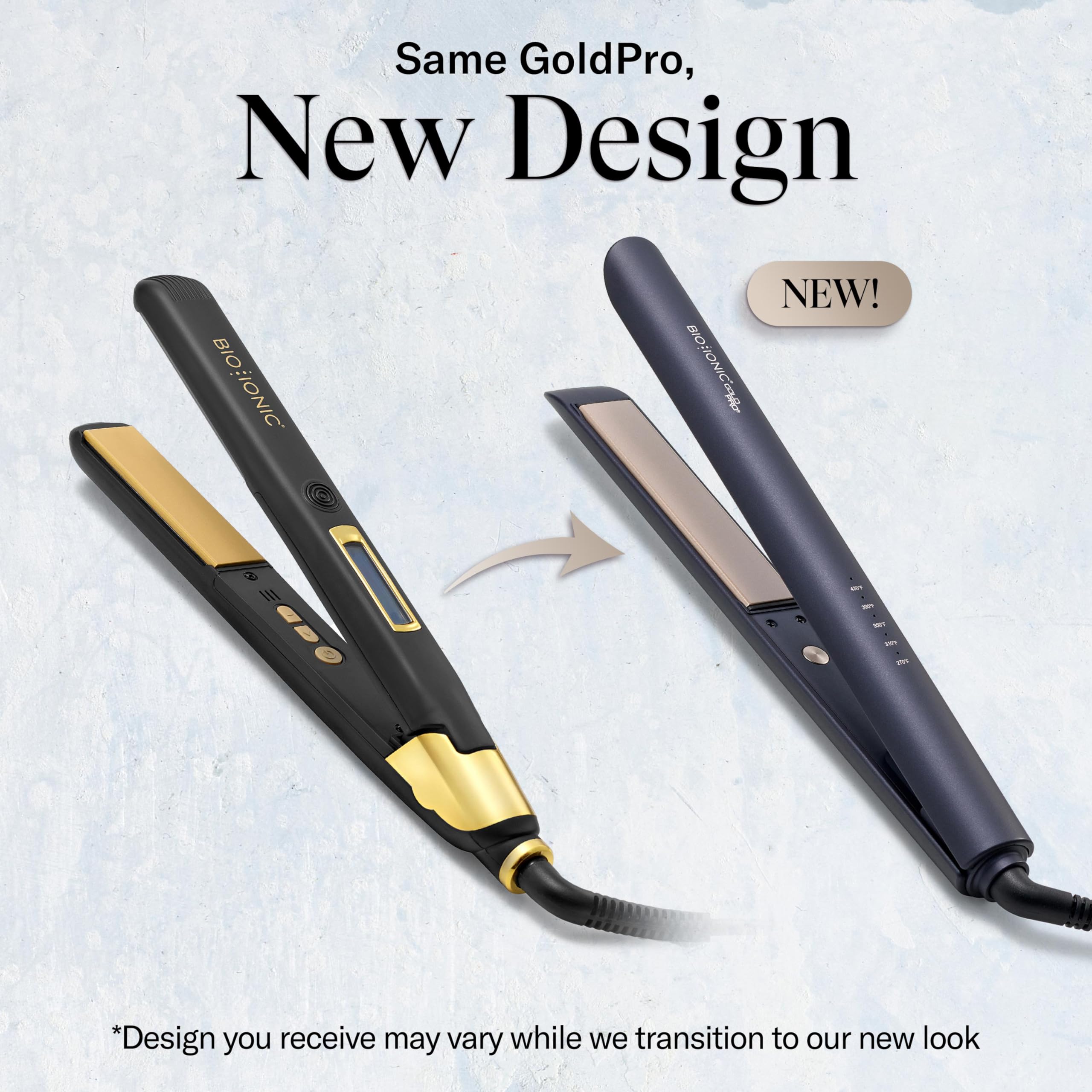 Foto 3 pulgar | Plancha Bio Ionic Goldpro De 1 Pulgada Con Calor Ajustable - Venta Internacional.