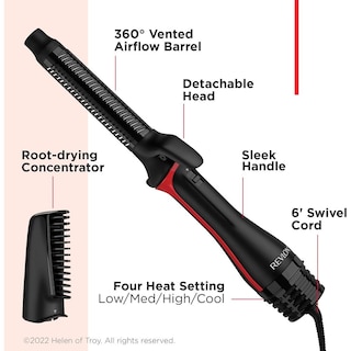 Foto 4 | Rizadora Secadora Cabello Revlon Rvdr5319 Barril 360°