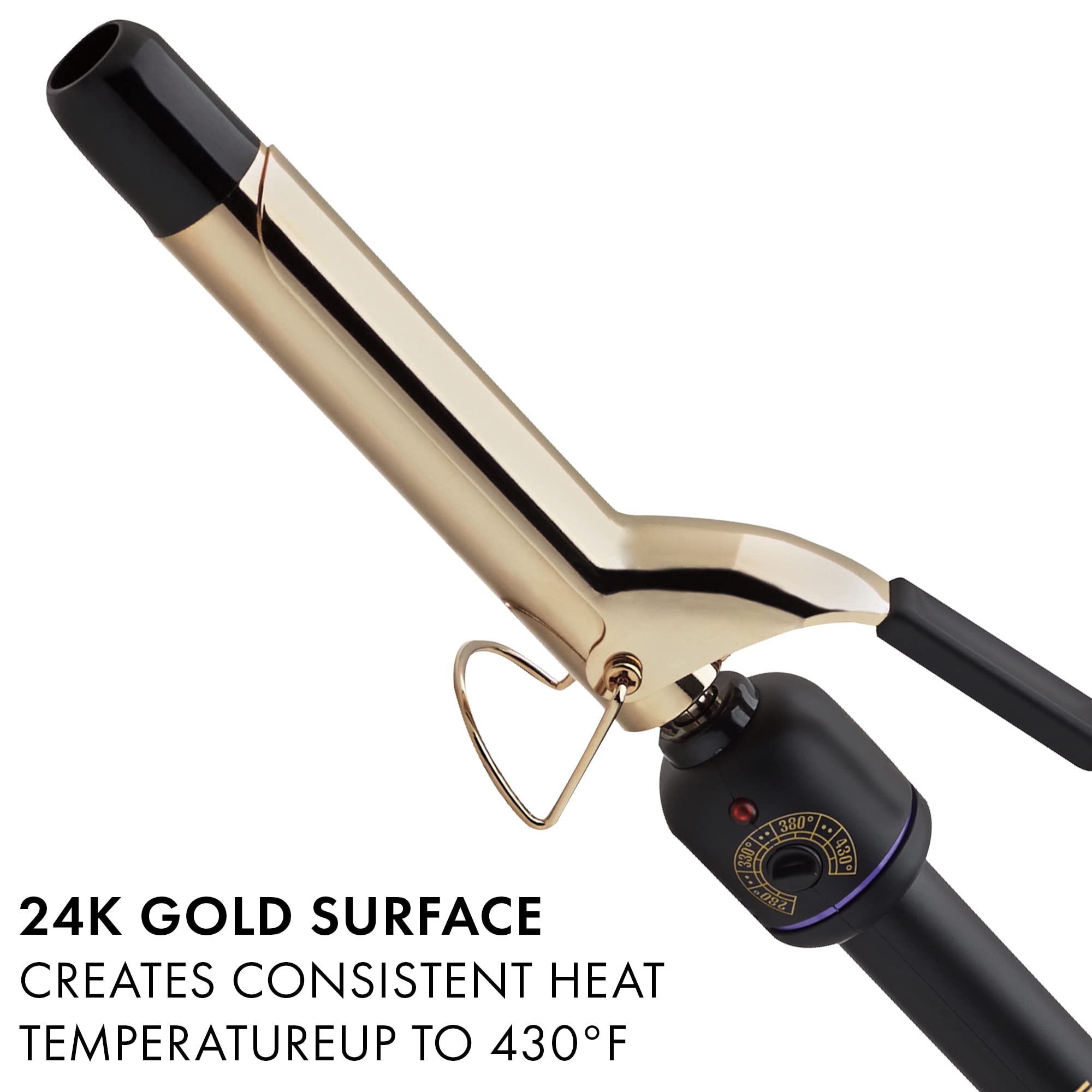 Foto 3 | Rizador Hot Tools Pro Artist, Oro De 24 Quilates, 2,54 Cm, 2018 - Venta Internacional.