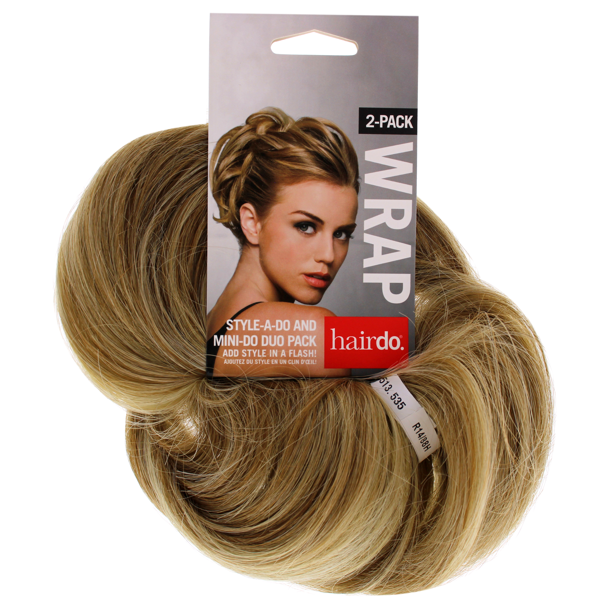 Foto 1 | Hair Wrap Style-a-do Duo Pack R14 88h, Peinado De Trigo Dorado - Venta Internacional.