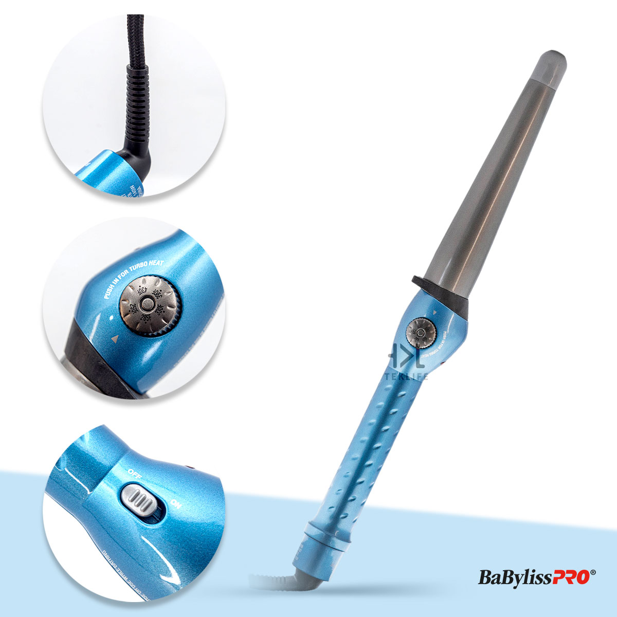 Foto 7 | Rizador Cónico Babylisspro Nano Titanium 450°f Profesional