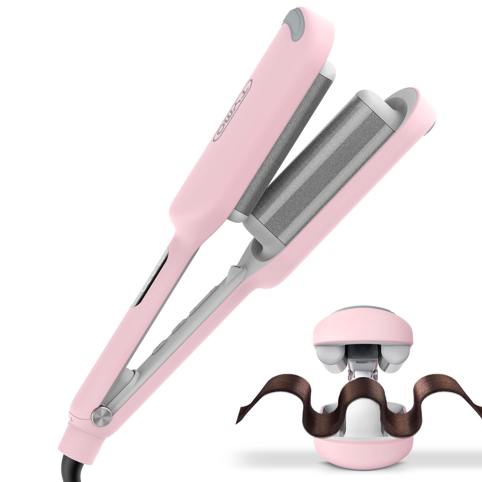 Foto 2 pulgar | Rizador De Pelo Tymo Deep Waver Para Playa Waves - Venta Internacional.