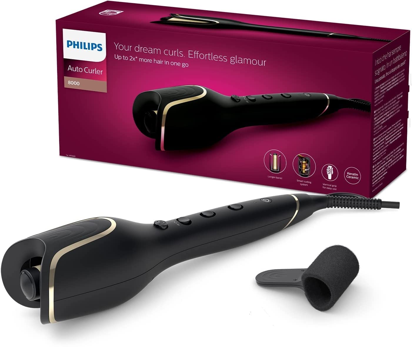 Foto 2 pulgar | Rizador Philips Bhb876 Stylecare Prestige Auto Rizador 110 V - 220 V - Venta Internacional