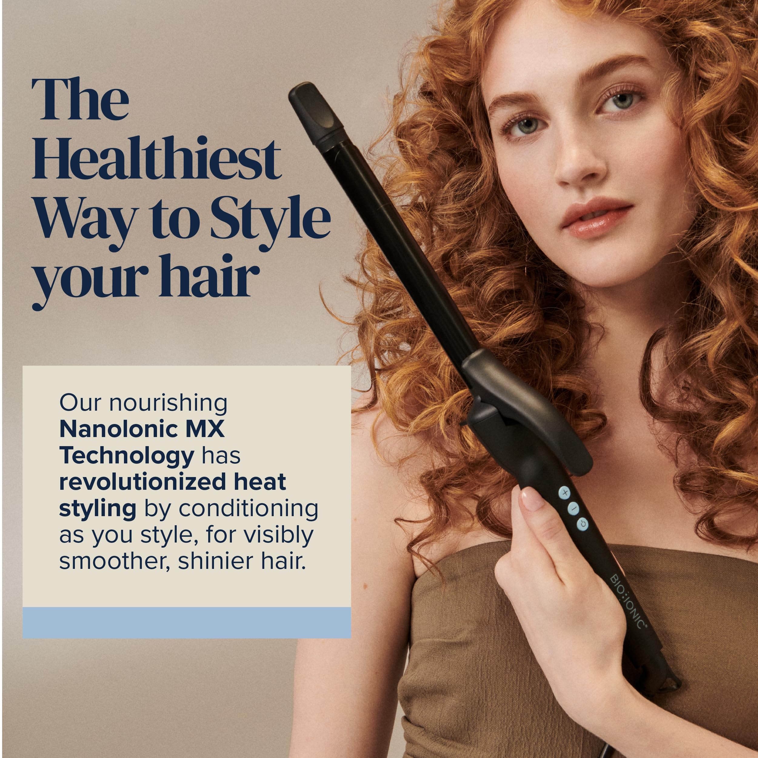 Foto 2 | Rizador de Pelo de Barril Largo Bio Ionic con Tecnología NanoIonic MX - Venta Internacional