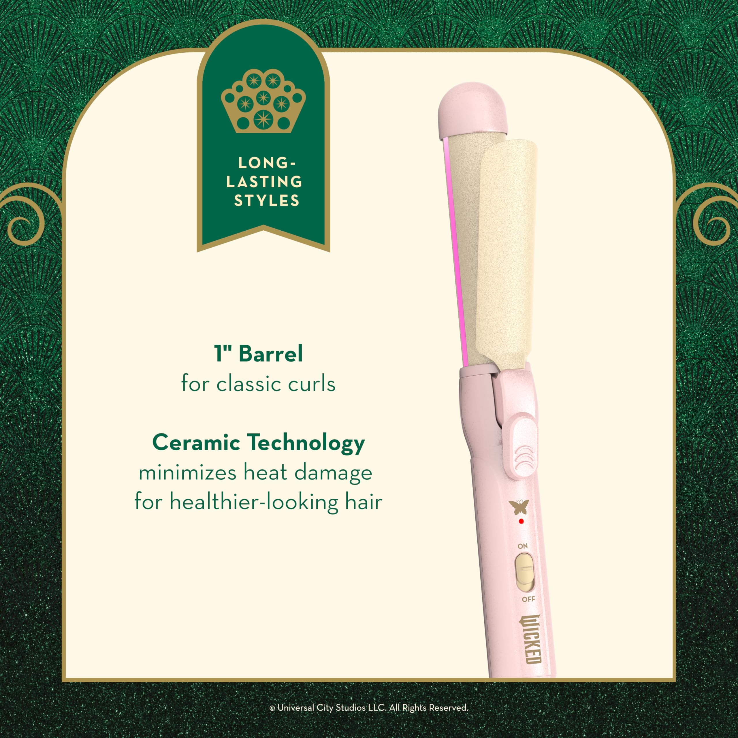 Foto 2 | Rizador Conair Wicked Glinda Cerámica 1 '' - Venta Internacional