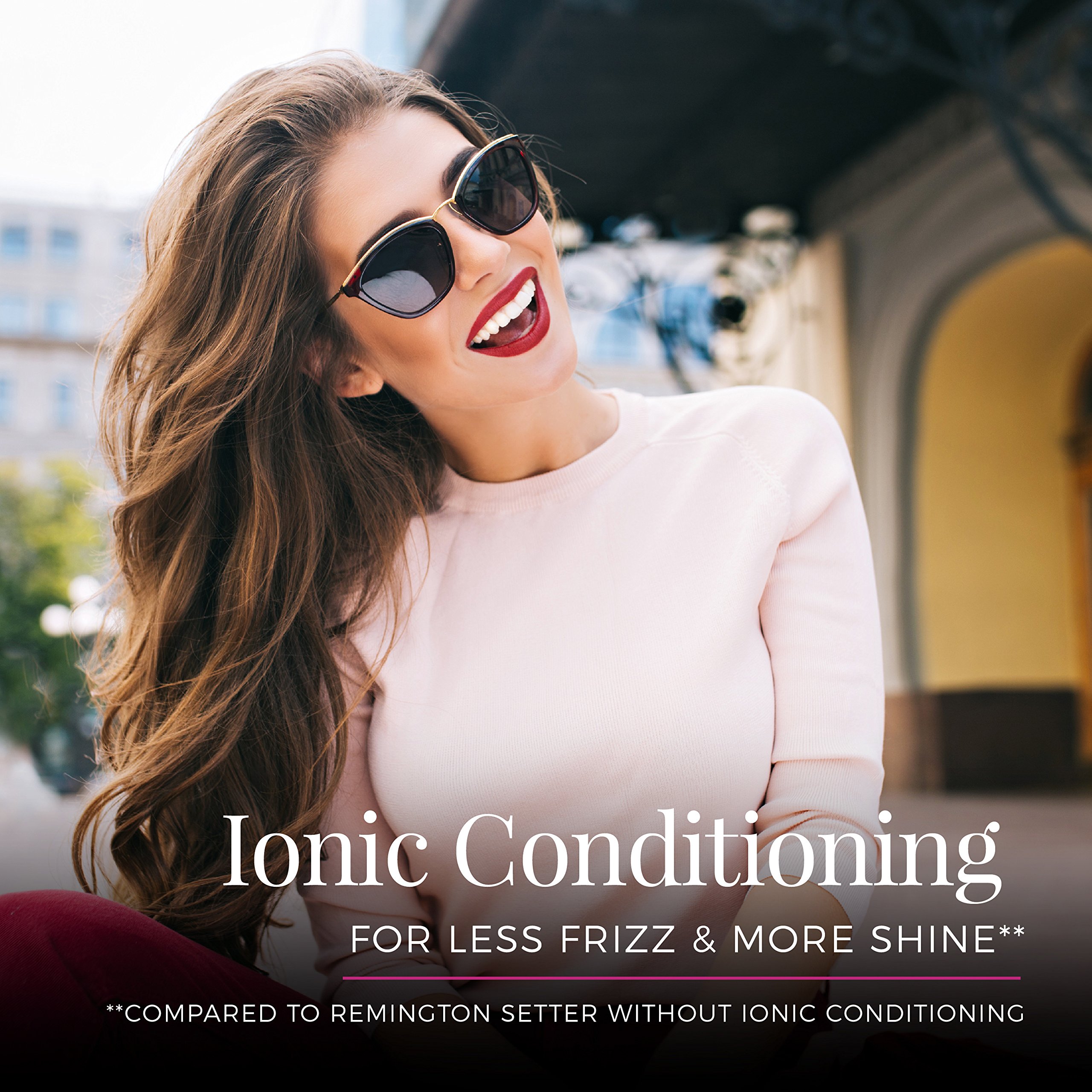 Foto 3 pulgar | Hair Setter Remington Ionic Conditioning, 20 Rulos De Terciopelo - Venta Internacional.